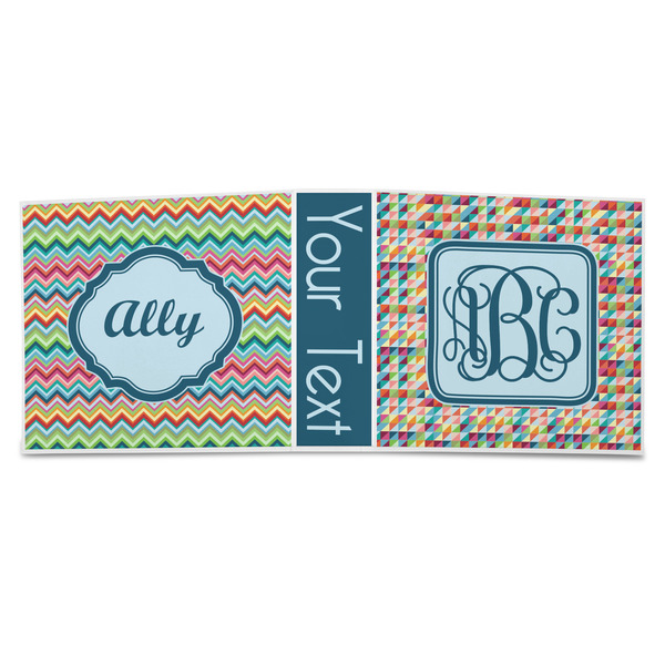 Retro Triangles 3-Ring Binder Approval- 3in