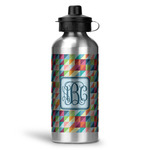 Retro Triangles Water Bottles - 20 oz - Aluminum (Personalized)