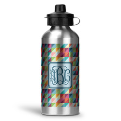 Retro Triangles Water Bottles - 20 oz - Aluminum (Personalized)