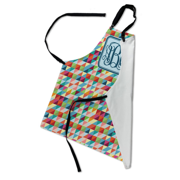 Retro Triangles Apron - Folded
