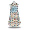 Retro Triangles Apron w/ Monogram