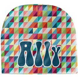 Retro Triangles Baby Hat (Beanie) (Personalized)