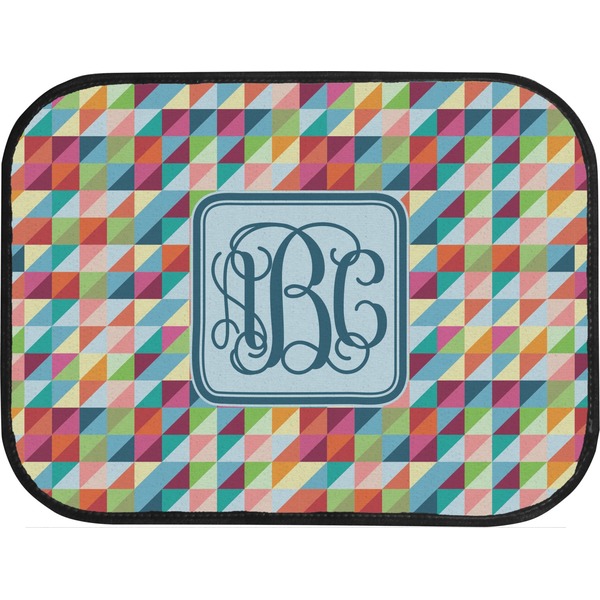Retro Triangles Custom Car Floor Mats (Back Seat)