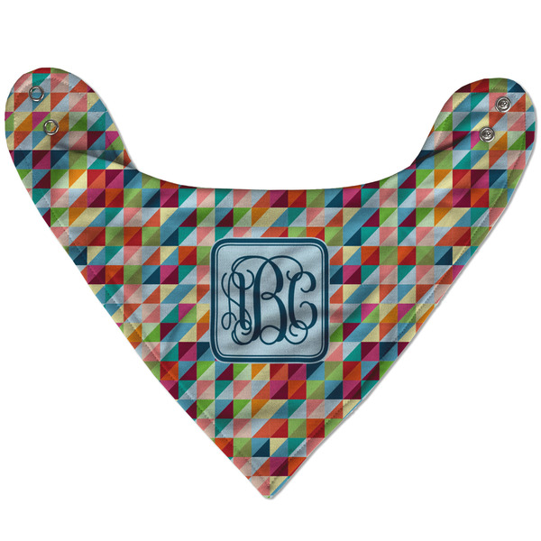 Retro Triangles Bandana Flat Approval