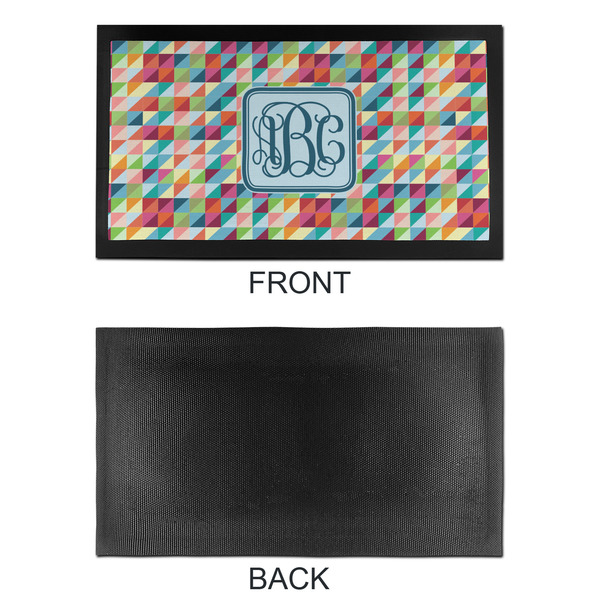 Retro Triangles Bar Mat - Small - APPROVAL