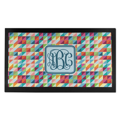 Retro Triangles Bar Mat - Small (Personalized)