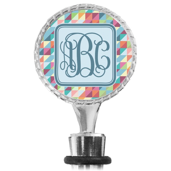 Retro Triangles Bottle Stopper Main View