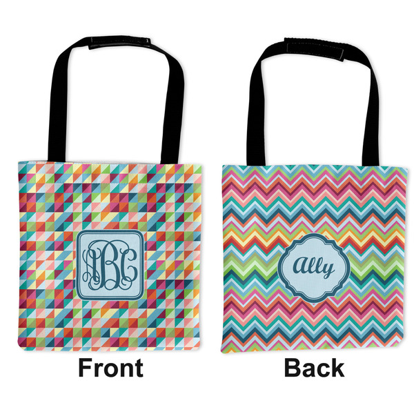 Retro Triangles Car Bag - Apvl