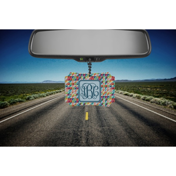 Retro Triangles Car Ornament - Berlin (Road)