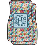 Retro Triangles Car Floor Mats (Personalized)