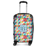 Retro Triangles Suitcase (Personalized)