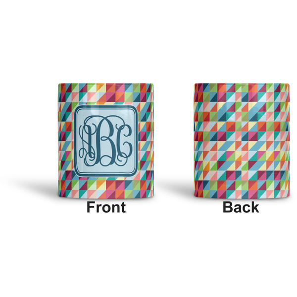 Retro Triangles Ceramic Pen Holder - Apvl