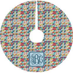 Retro Triangles Tree Skirt (Personalized)