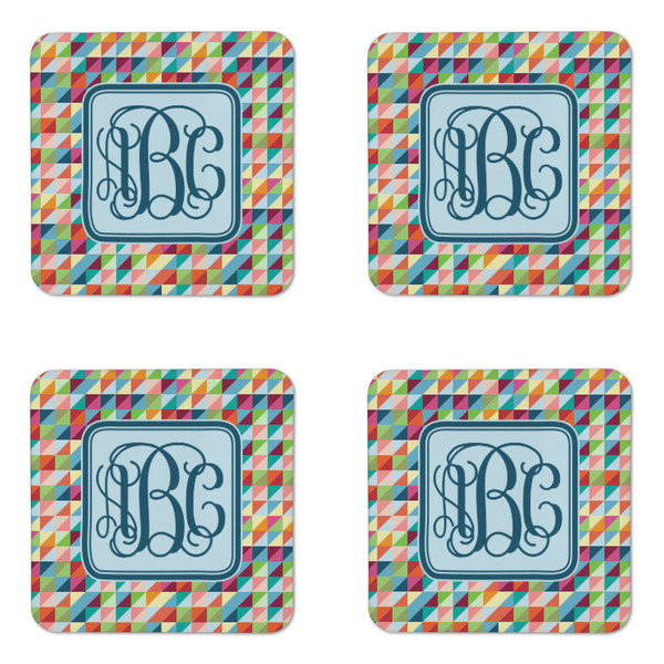 Retro Triangles Coaster Set - APPROVAL