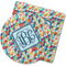 Retro Triangles Rubber Backed Coaster (Personalized)