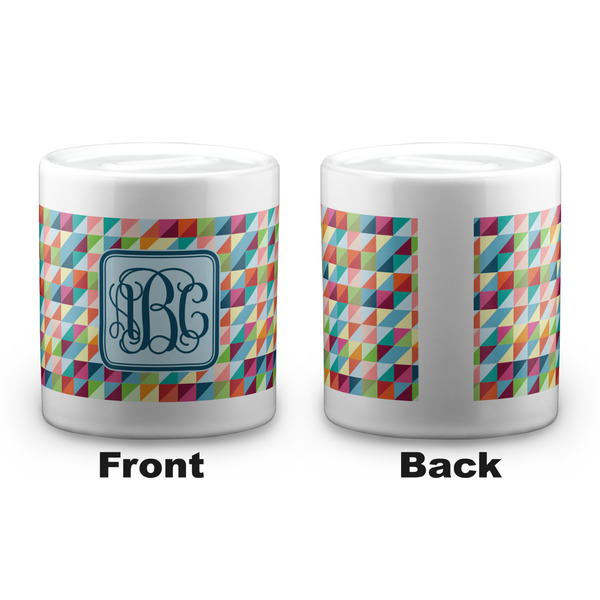 Retro Triangles Coin Bank - Apvl