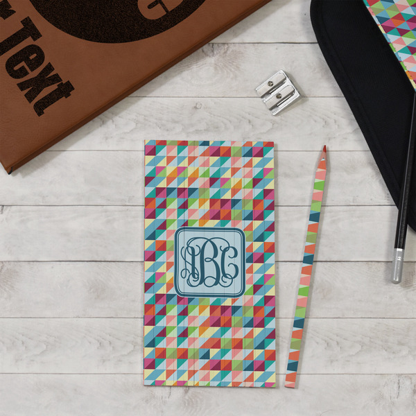 Retro Triangles Colored Pencils - In Context