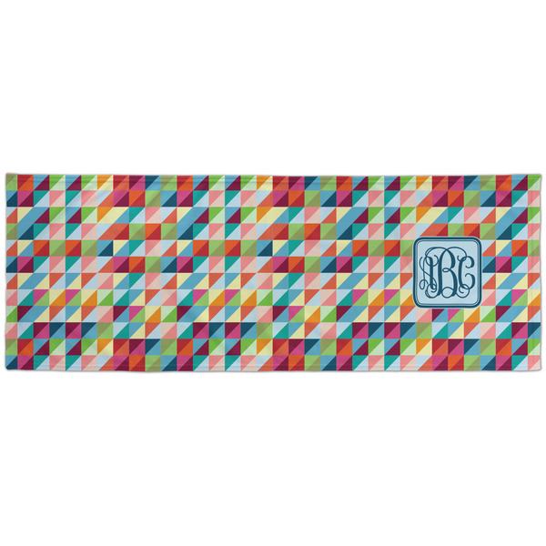 Retro Triangles Cooling Towel- Approval
