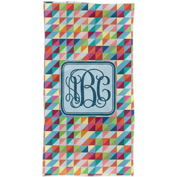 Retro Triangles Crib Comforter/Quilt - Apvl