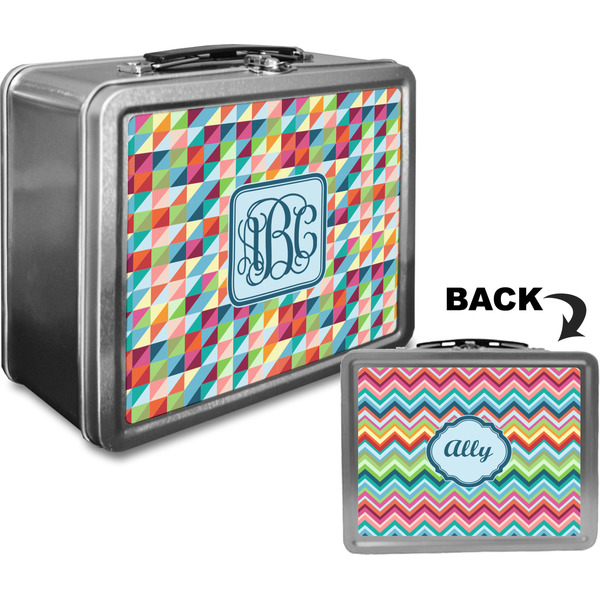 Retro Triangles Custom Lunch Box / Tin Approval