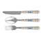 Retro Triangles Cutlery Set (Personalized)