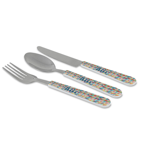 Retro Triangles Cutlery Set - MAIN