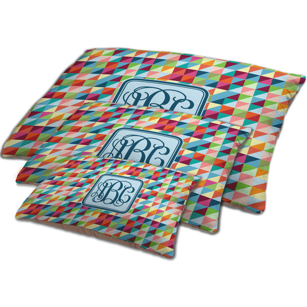 Retro Triangles Dog Beds - MAIN (sm, med, lrg)