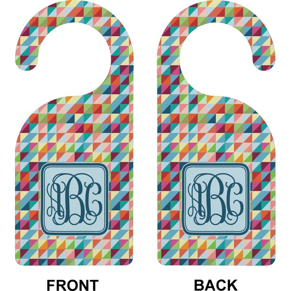 Retro Triangles Door Hanger (Approval)