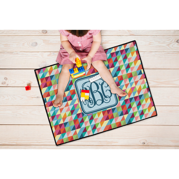Retro Triangles Door Mats - LIFESTYLE kid