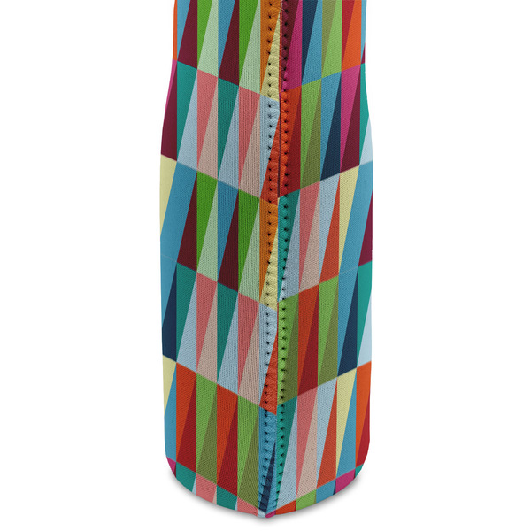 Retro Triangles Double Wine Tote - DETAIL 2 (new)