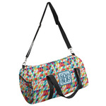 Retro Triangles Duffel Bag - Large (Personalized)