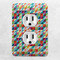 Retro Triangles Electric Outlet Plate - LIFESTYLE