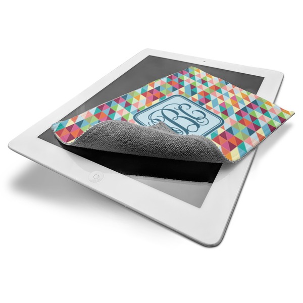 Retro Triangles Electronic Screen Wipe - iPad