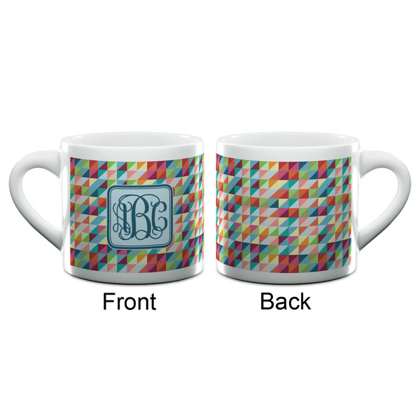 Retro Triangles Espresso Cup - 6oz (Double Shot) (APPROVAL)