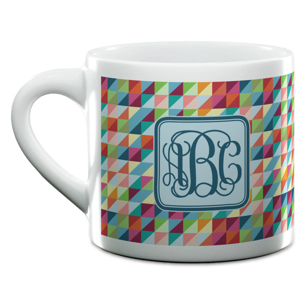 Retro Triangles Espresso Cup - 6oz (Double Shot) (MAIN)