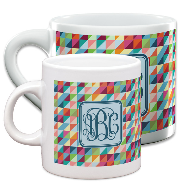 Retro Triangles Espresso Mugs - Main Parent