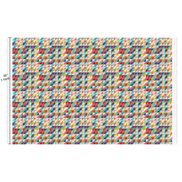 Retro Triangles Fabric Full Yard