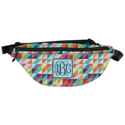Retro Triangles Fanny Pack - Classic Style (Personalized)