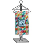 Retro Triangles Finger Tip Towel - Full Print (Personalized)