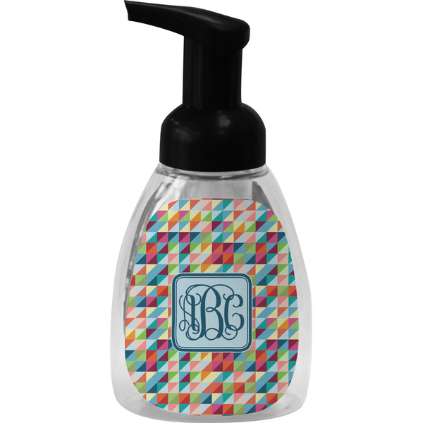 Retro Triangles Foam Soap Bottle