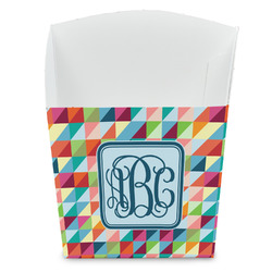 Retro Triangles French Fry Favor Boxes (Personalized)