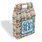 Retro Triangles Gable Favor Box (Personalized)