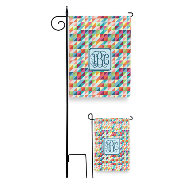 Retro Triangles Garden Flag - PARENT/MAIN