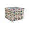 Retro Triangles Gift Boxes with Lid - Canvas Wrapped - Small - Front/Main