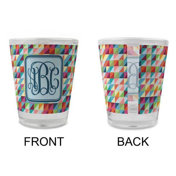 Retro Triangles Glass Shot Glass - Standard - APPROVAL
