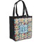 Retro Triangles Grocery Bag (Personalized)
