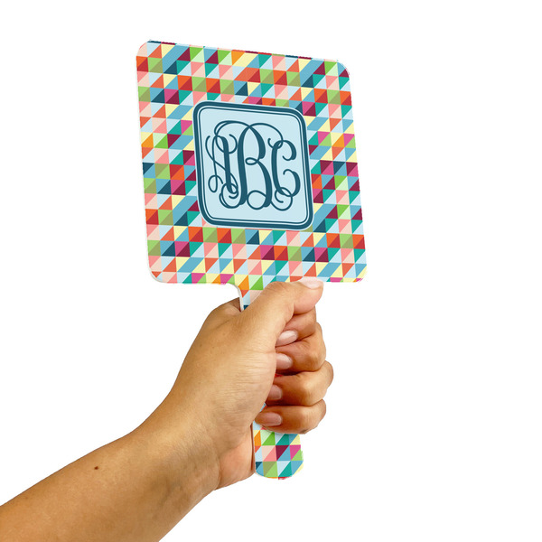 Retro Triangles Hand Mirrors - Alt View