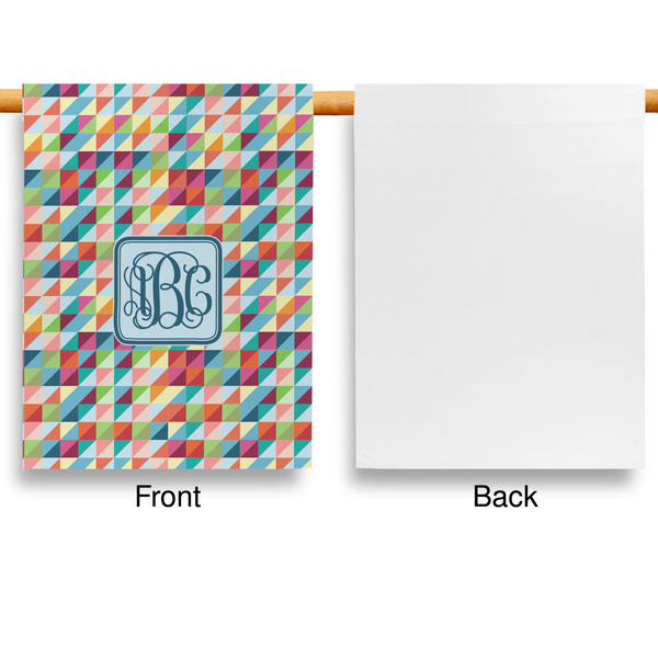 Retro Triangles House Flags - Single Sided - APPROVAL