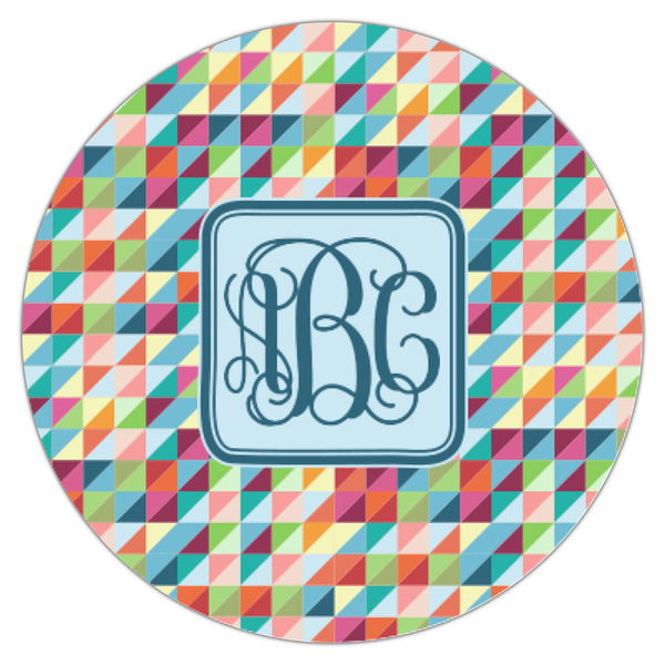 Retro Triangles Icing Circle - XSmall - Single