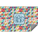 Retro Triangles Indoor / Outdoor Rug - 8'x10' (Personalized)